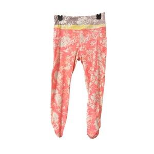 Free People FP Movement Print Wave Rider Pocket Leggings Large Anthropologie NWT